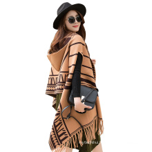 Latest 2017 Fashion new design winter viscose Scarf shawl poncho wrap women neck cap winter soft viscose pashmina scarf